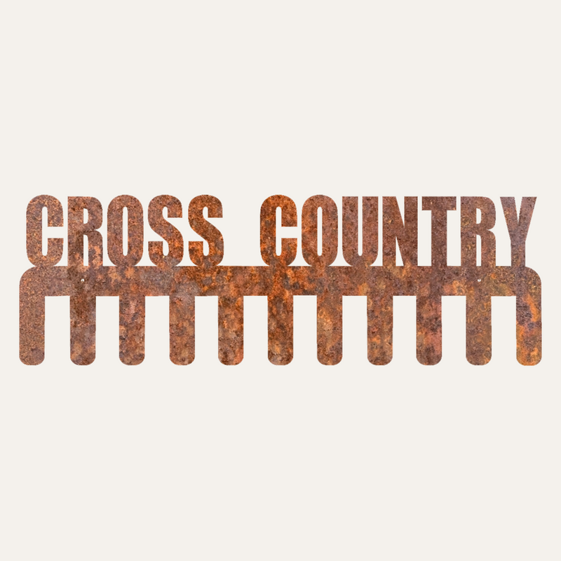 Cross Country Medal Display